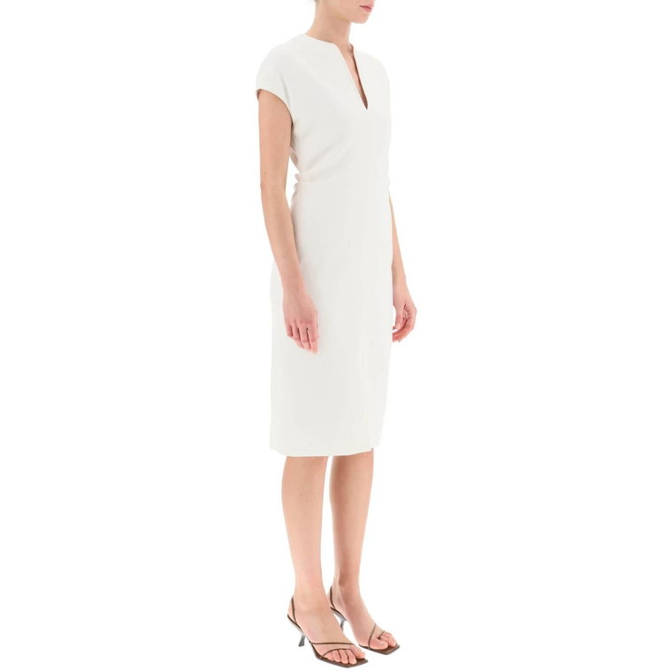 Agnona wool crepe sheath dress Agnona