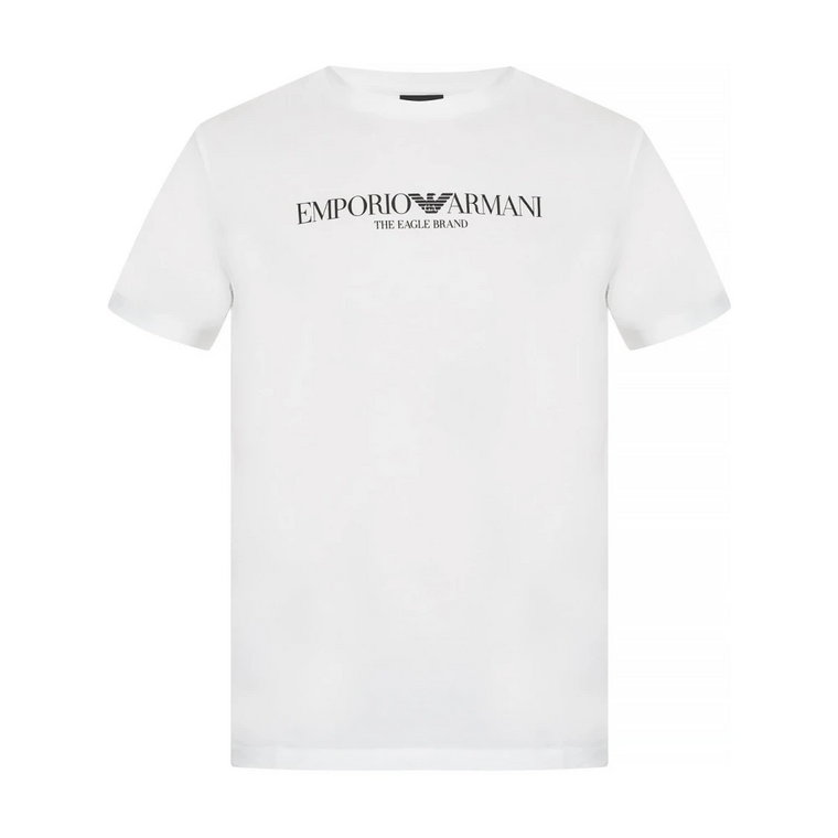 T-shirt zadrukiema logo Emporio Armani
