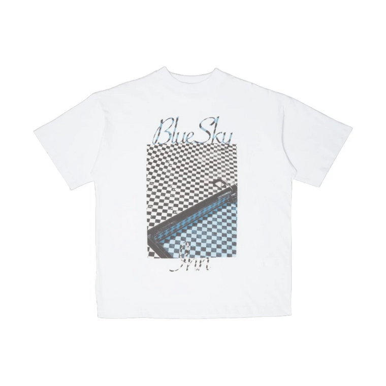 Unik T-shirt z nadrukiem dla mężczyzn Blue Sky Inn