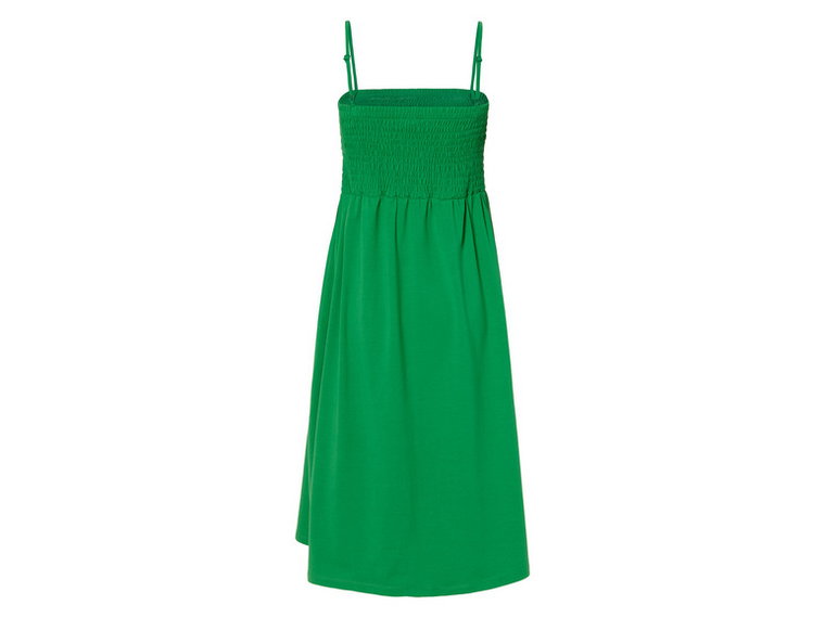 esmara Sukienka damska z bawełną (XS (32/34), Zielony)