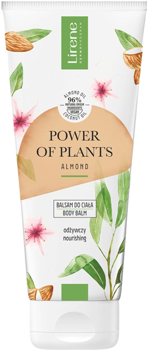 Lirene Power of Plants Odżywczy Balsam do ciała Almond Cream 200 ml