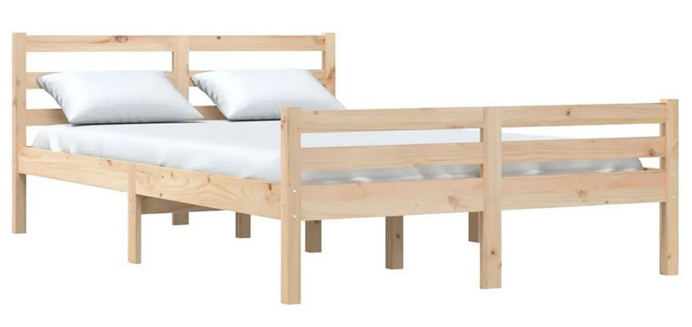 Łóżko z naturalnego drewna sosnowego 120x200 - Aviles 4X