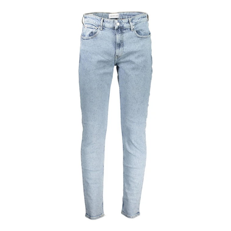 Light Blue Cotton Jeans &amp;amp;amp; Pant Calvin Klein