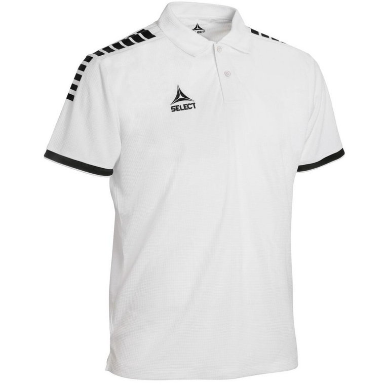 Koszulka piłkarska polo męska Select POLO Monaco biała