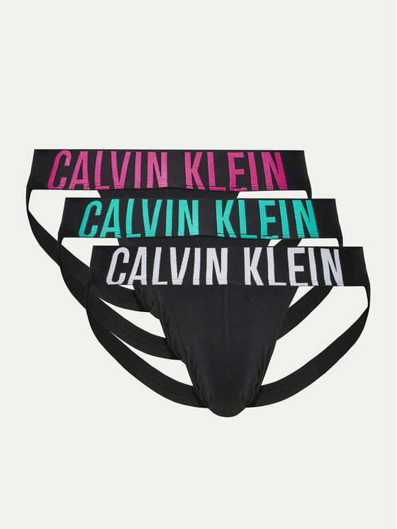 Komplet 3 par slipów Jock Strap Calvin Klein Underwear