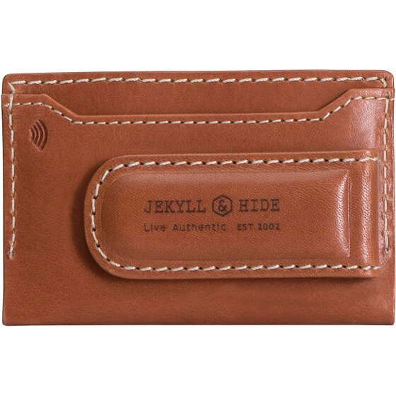 Jekyll & Hide Etui na karty kredytowe Roma RFID Leather 10 cm tan