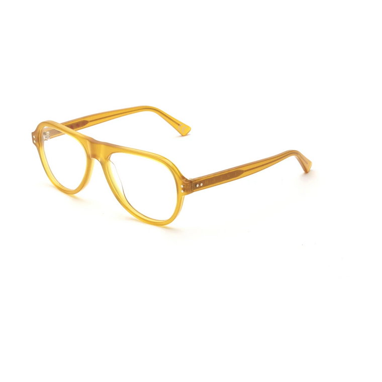 Stylowe Okulary z Miodowego Acetat Marni