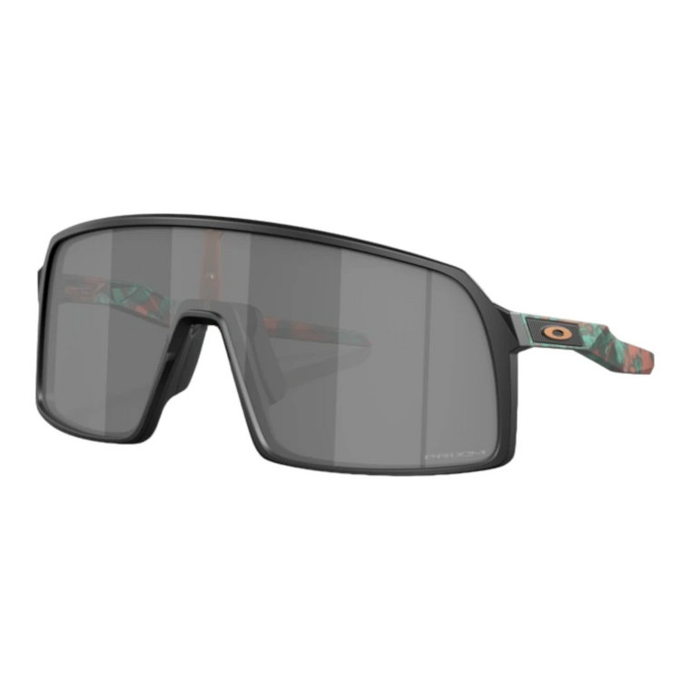 Sportowe Kwadratowe Okulary Przeciwsłoneczne w kamuflażu Oakley