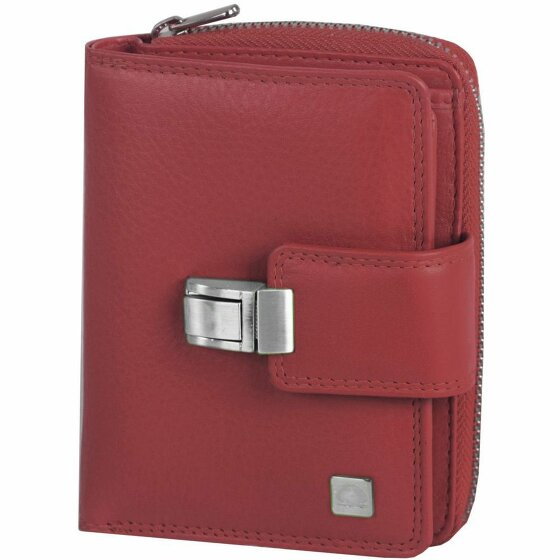 Greenburry Gąbczasta skóra portfela 9,5 cm red
