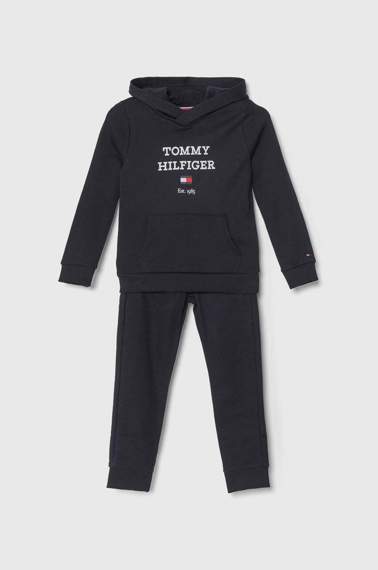 Tommy Hilfiger dres dziecięcy kolor granatowy