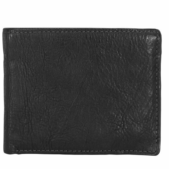 Harold's Submarine Wallet II Leather 12 cm schwarz