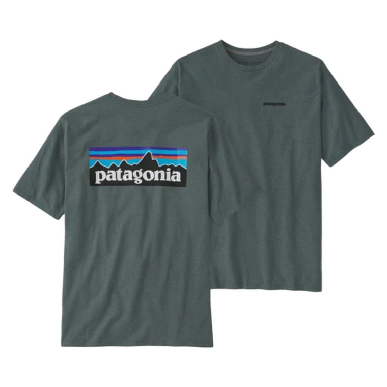 Eko-Przyjazna Koszulka Logo Responsibili-Tee w kolorze Nouveau Green Patagonia