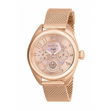 Invicta Watches, Angel 27454 Women's Quartz Watch - 35mm Różowy, female,