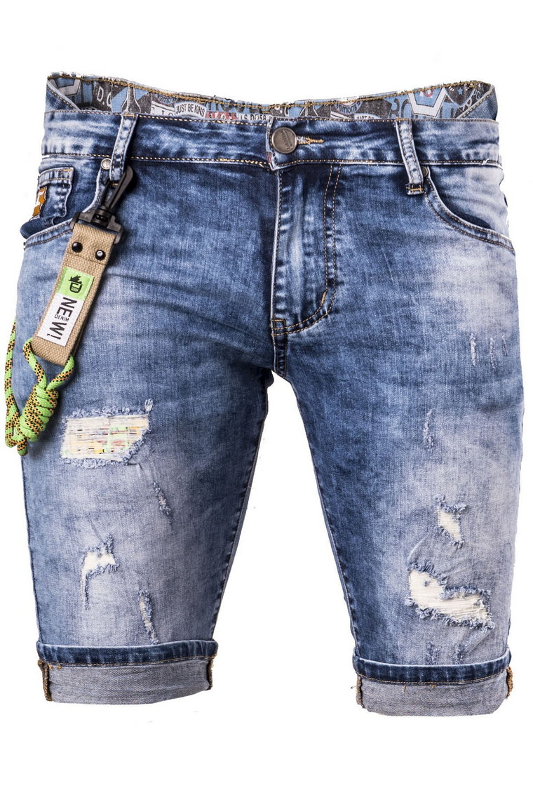 Spodenki męskie TF185 jeansowe