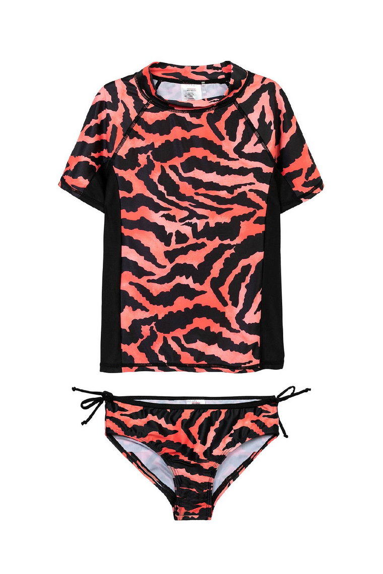 Komplet kąpielowy- koszulka i majtki z filtrem UV dla dziewczynki