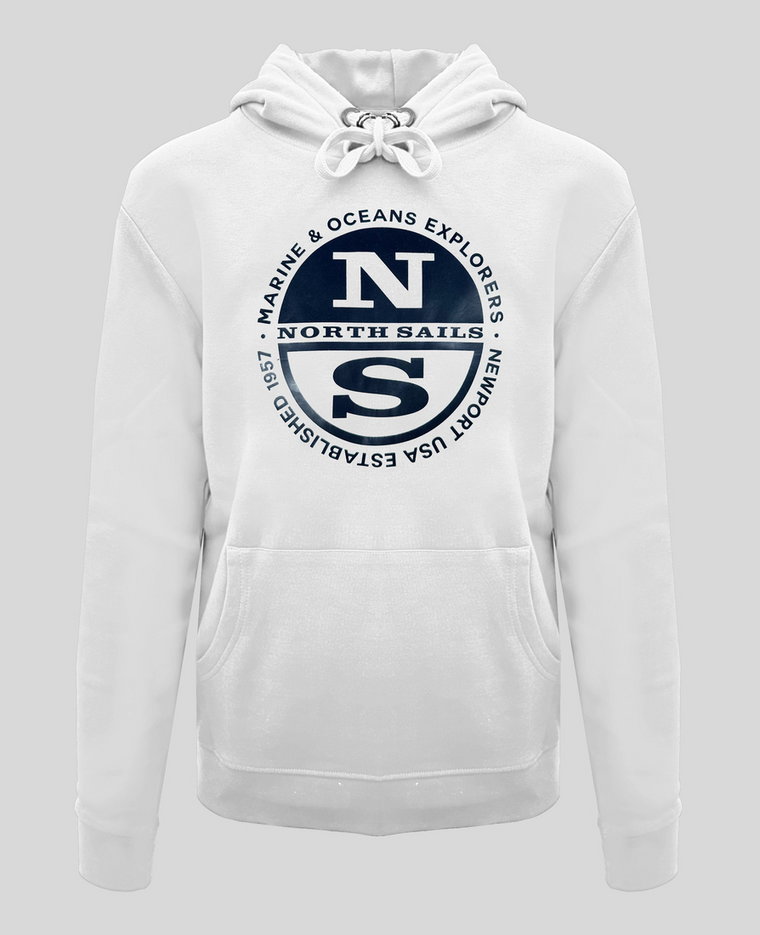 Bluza marki North Sails model 9022980 kolor Biały. Odzież męska. Sezon: Wiosna/Lato