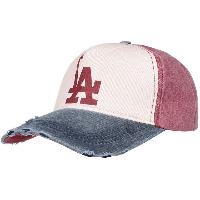 Granatowa czapka z daszkiem baseballówka vintage LA granatowy