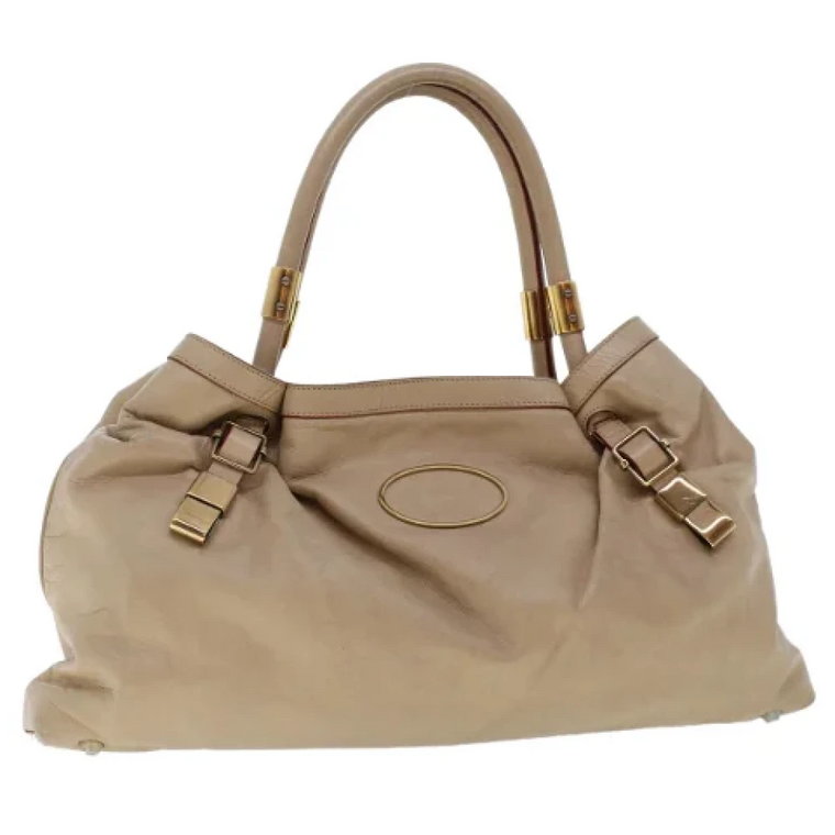 Pre-owned Leather handbags Chloé Pre-owned