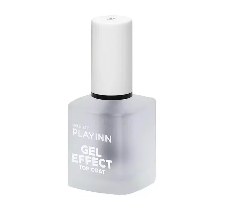 INGLOT PLAYINN GEL EFFECT TOP NA LAKIER KLASYCZNY 15ML