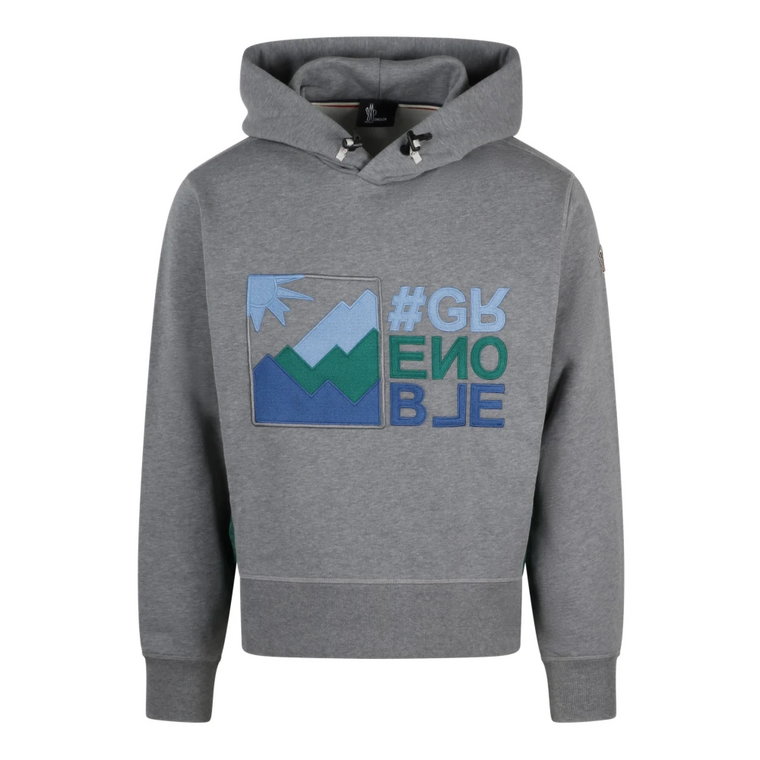 Mountain Logo Bluza z kapturem Moncler