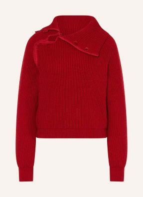 Jacquemus Sweter La Maille Vega rot