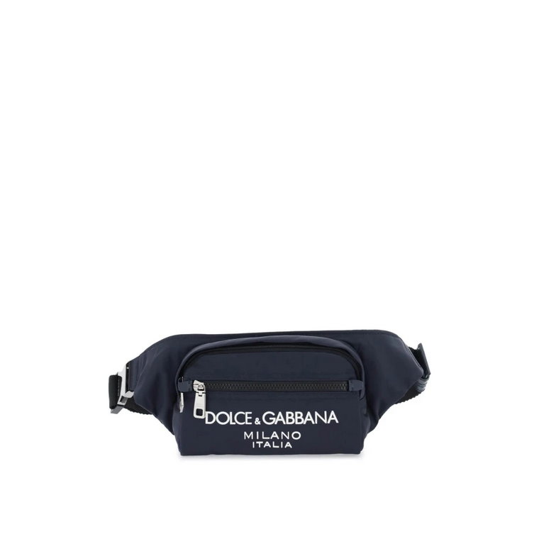 Nylonowa Torba Beltpack z Logo Dolce & Gabbana