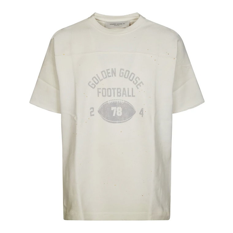 Vintage Football T-shirt Golden Goose