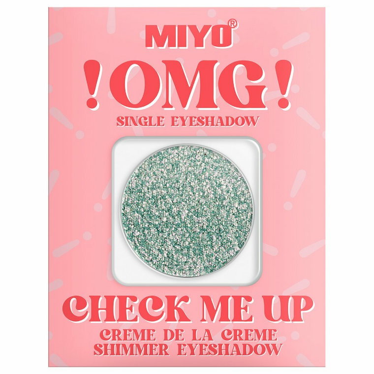 Miyo OMG Check Me Up Creme De La Creme Shimmer Eyeshadow 26 Floral Infusion Cień do powiek 1,3g