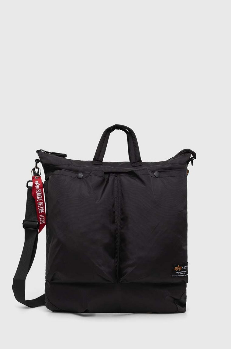 Alpha Industries torba kolor czarny