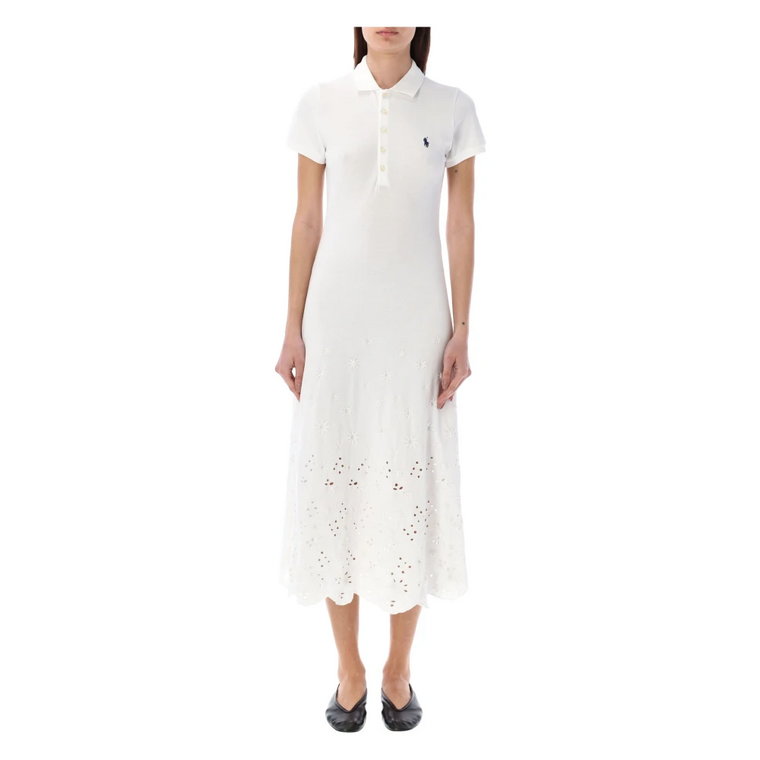Sukienka Polo Bianco Ss24 Ralph Lauren