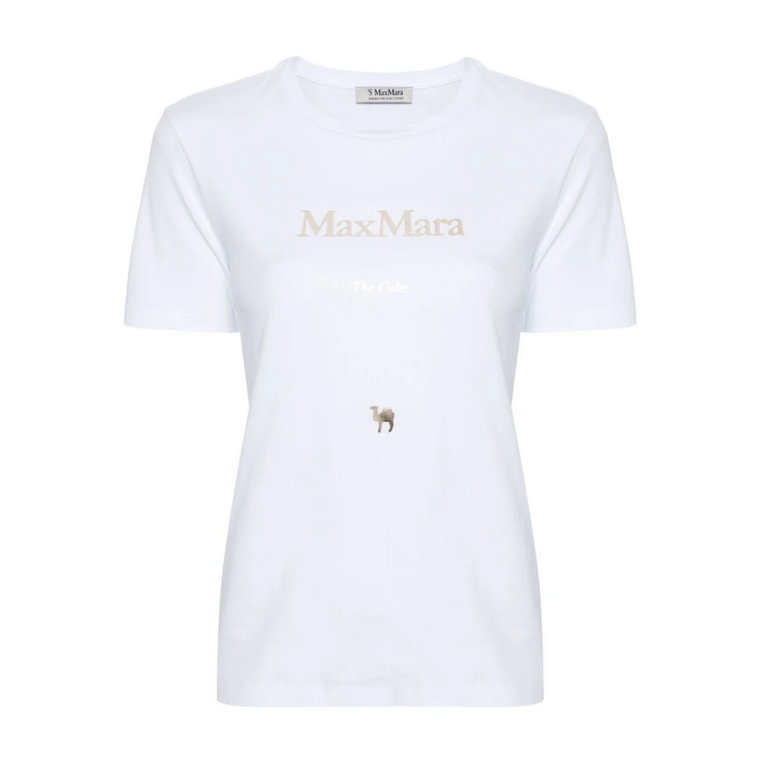 Białe T-shirty i Pola Max Mara