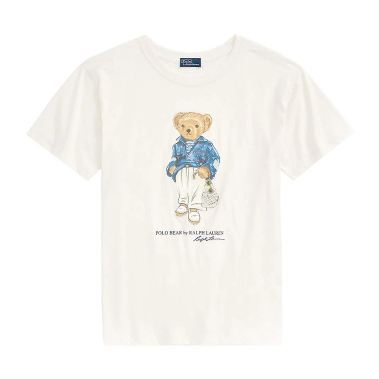 Polo Bear T-Shirt - Klasyczny Damski Top Ralph Lauren
