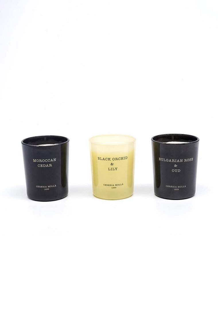 Cereria Molla zestaw świec zapachowych Boutique 3-pack