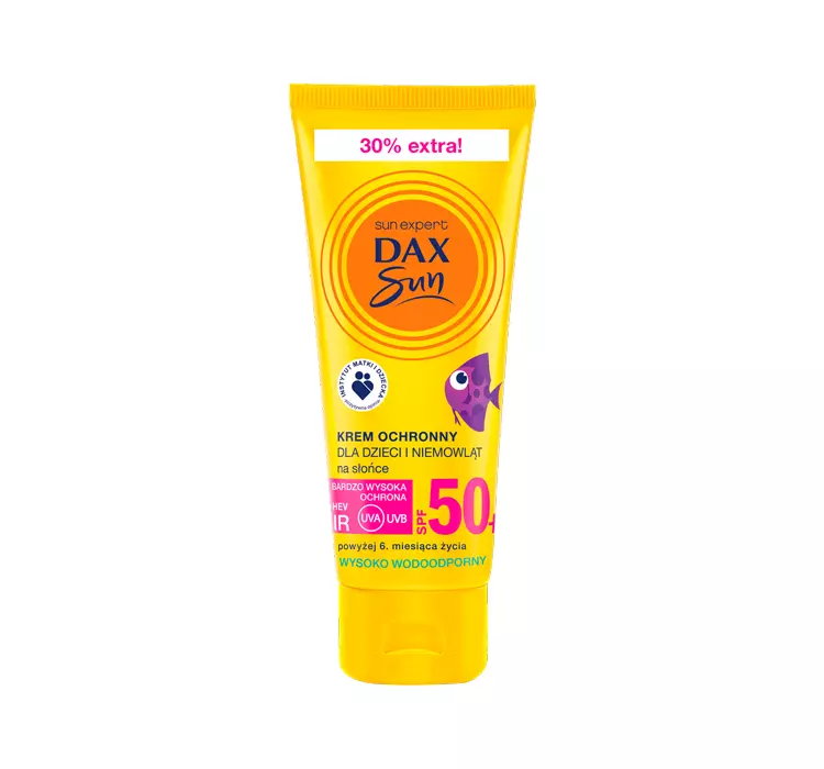 DAX SUN KREM OCHRONNY DLA DZIECI I NIEMOWLĄT NA SŁOŃCE SPF 50+ 75ML