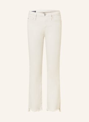 True Religion Jeansy Flare Halle weiss