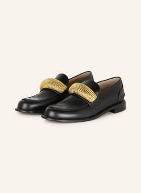 Jw Anderson Loafersy schwarz