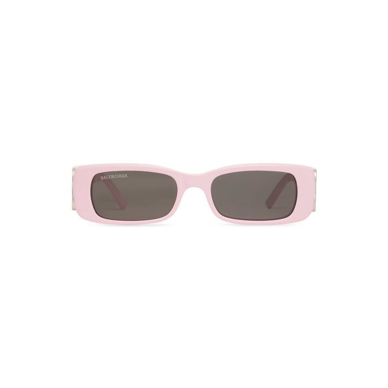 Różowe Modne Okulary Przeciwsłoneczne Balenciaga