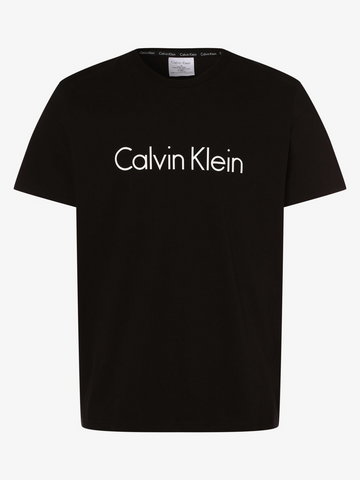 Calvin Klein - Męska koszulka od piżam, czarny