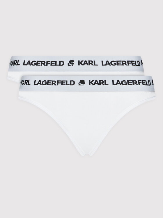Komplet 2 par fig klasycznych KARL LAGERFELD