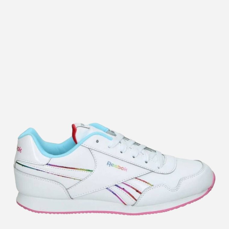 Buty sportowe dziecięce dla dziewczynki Reebok Royal CL Jog 3.0 100033270 38 (6US/5.5UK) Białe (4066759795549). Buty sportowe dziewczęce