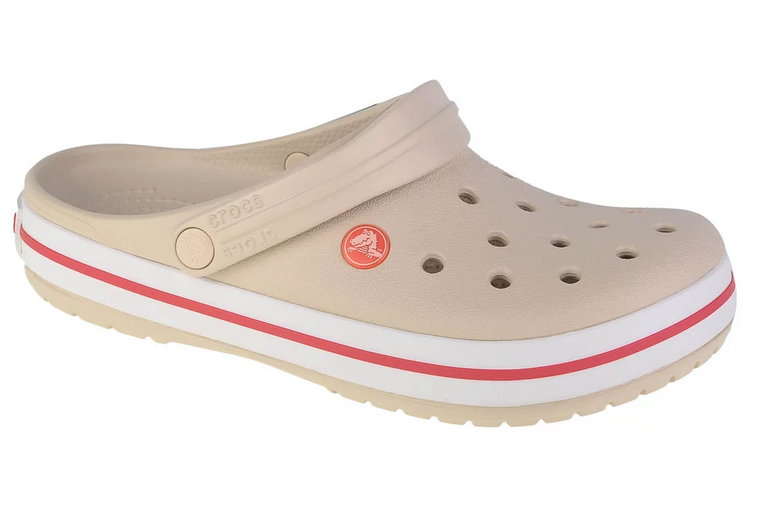 Crocs Crockband 11016-1AS, Damskie, Beżowe, klapki, syntetyk, rozmiar: 36/37