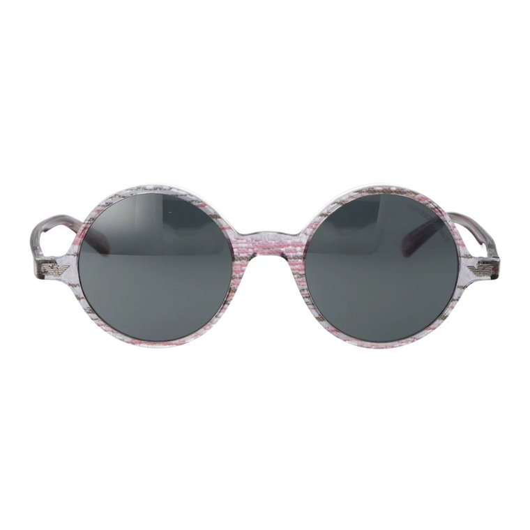 Stylowe okulary przeciwsłoneczne z wzorem 0EA 501M Emporio Armani