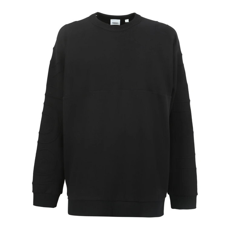 Stylowy Czarny Sweter dla Mężczyzn Burberry