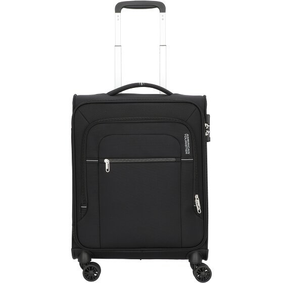 American Tourister Crosstrack Wózek kabinowy 4-kołowy 55 cm black/grey