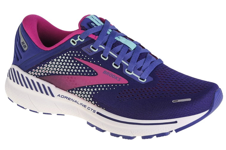 Brooks Adrenaline GTS 22 1203531B403, Damskie, Granatowe, buty do biegania, tkanina, rozmiar: 37,5