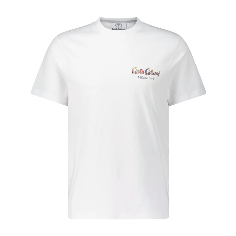 T-Shirt z homarem na plecach Carlo Colucci