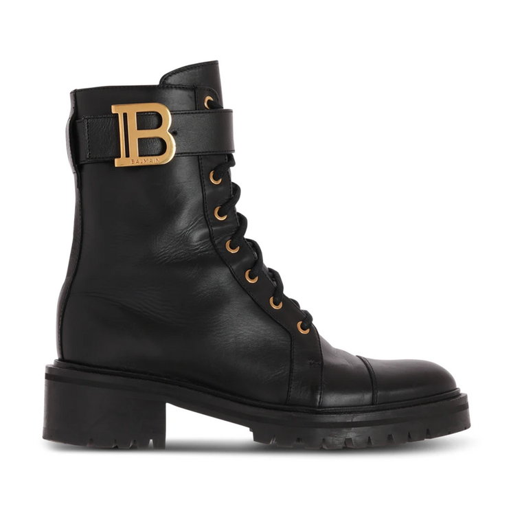 Skórzane buty z serii Ranger Romy Balmain