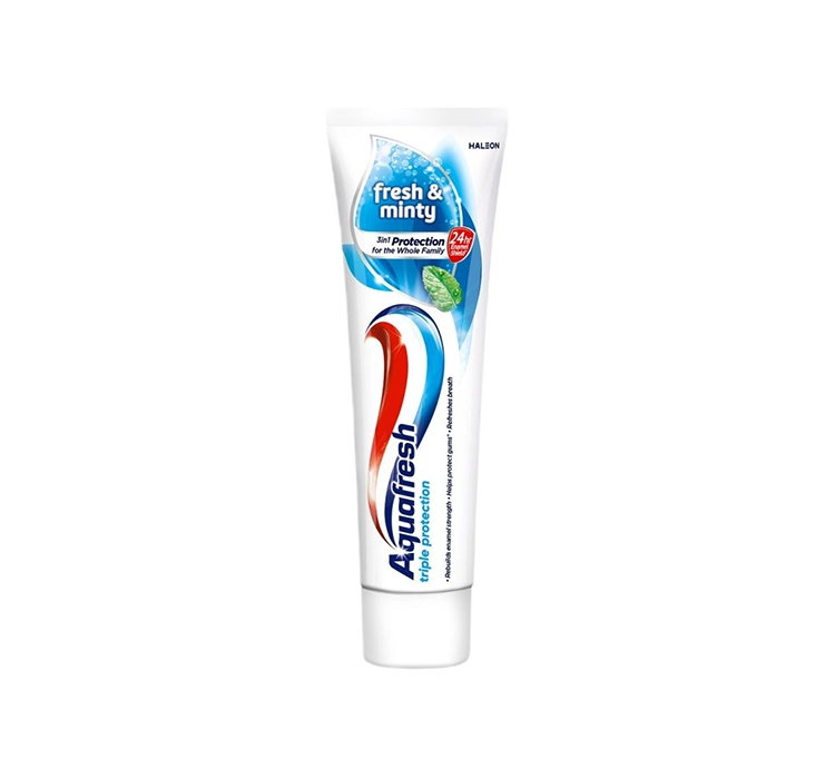 AQUAFRESH TRIPLE PROTECTION FRESH & MINTY PASTA DO ZĘBÓW 75ML