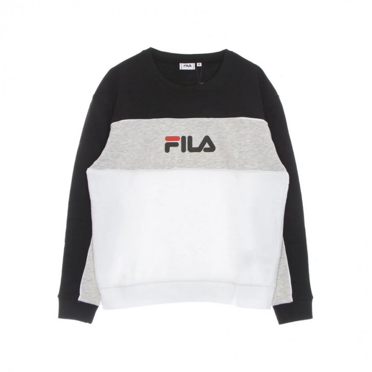 Lekka bluza z Crewneck Lady Amina zablokowana Fila