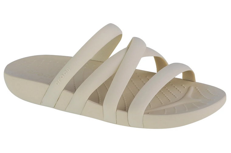 Crocs Splash Strappy Sandal 208217-2Y2, Damskie, Beżowe, klapki, syntetyk, rozmiar: 36/37